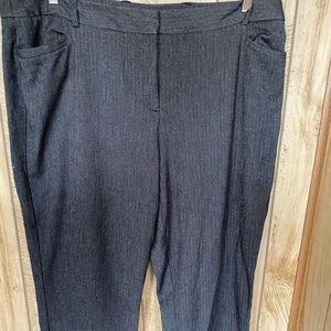 Twill dress pants